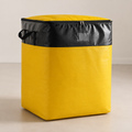Yellow and black 180L large moving storage bag