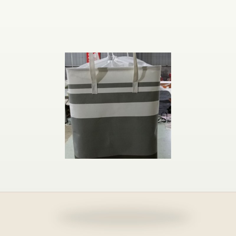 Foldable Fabric Storage Basket with Handles, Large Collapsible Laundry Hamper & Closet Organizer