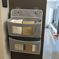 Over-the-Door Hanging Storage Pockets, Multi-Tier Closet Organizer for Toys, Dorm, Nursery & Bathroom