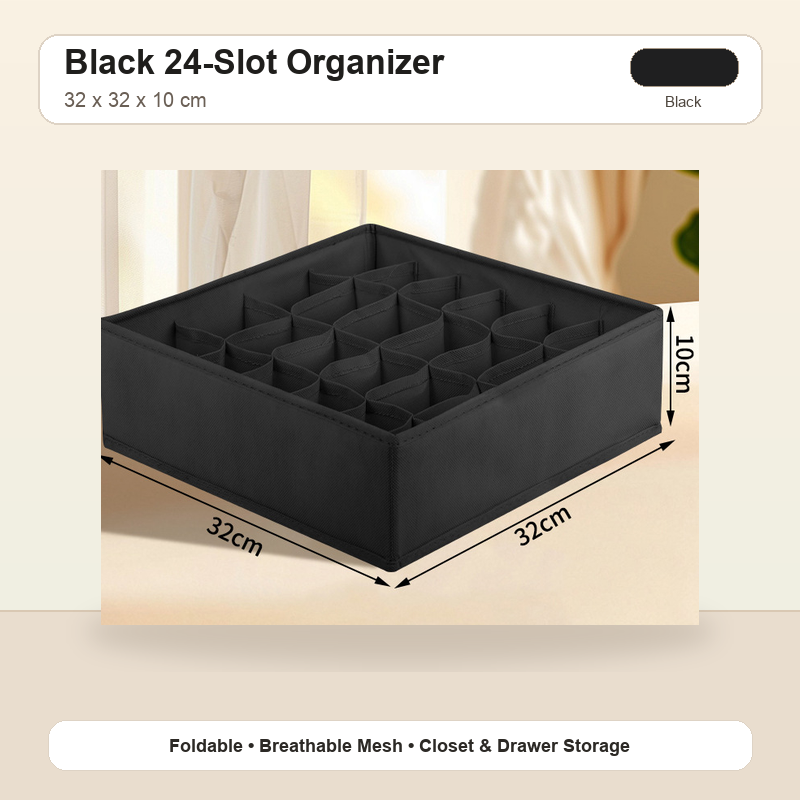 Black 24-Slot refined Shopify product image