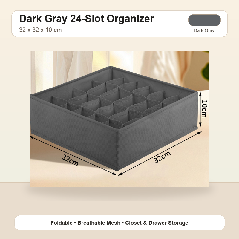 Dark Gray 24-Slot refined Shopify product image