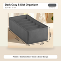 Dark Gray 6-Slot refined Shopify product image
